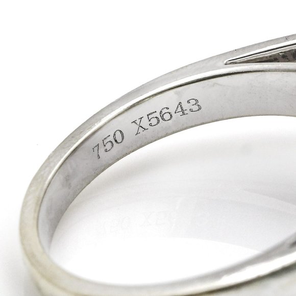 Mauboussin Gueule d'Amour Rose de France Gemstone Diamond Ring in 18k White Gold - Picture 7 of 7